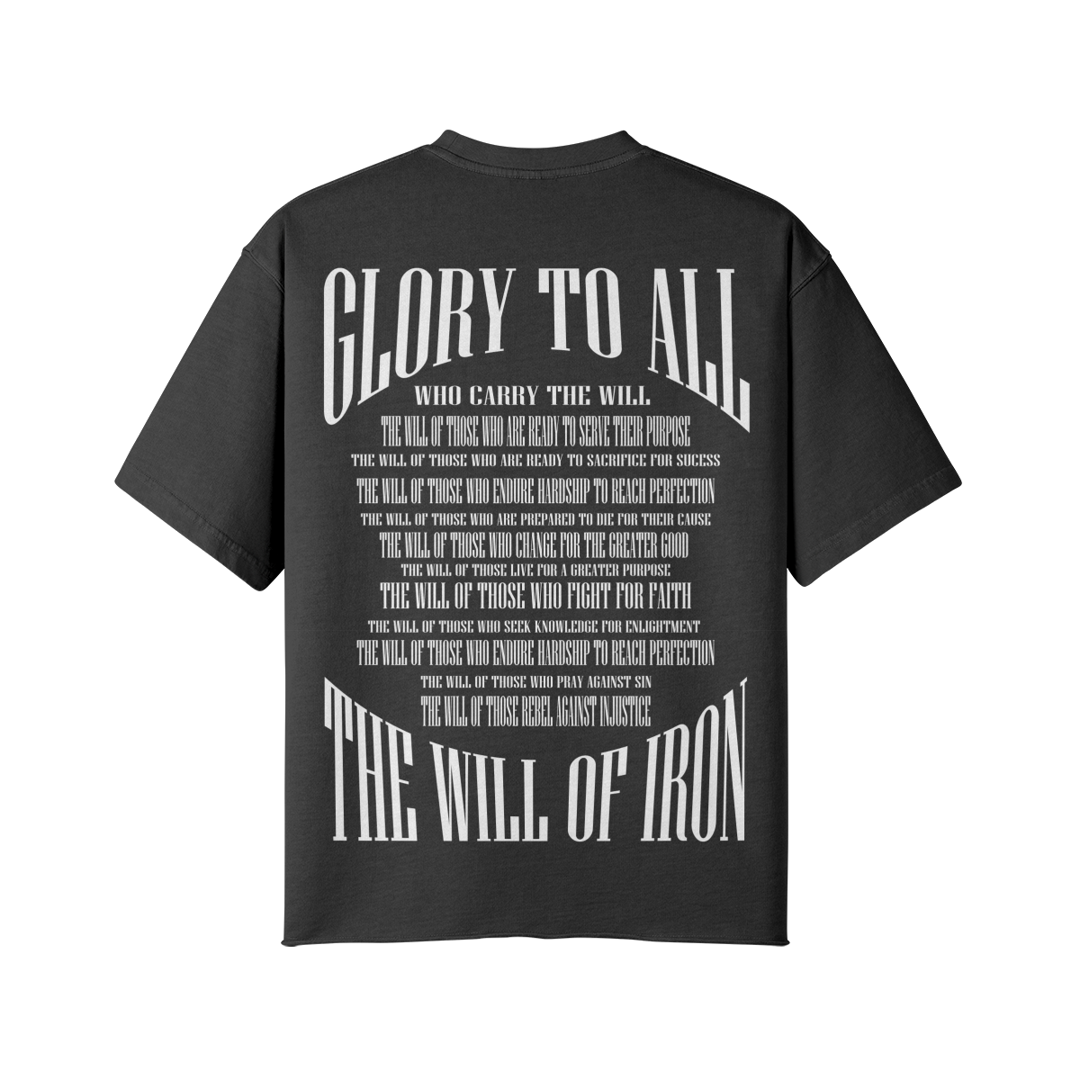 True Oversized Vintage Tee "Glory"